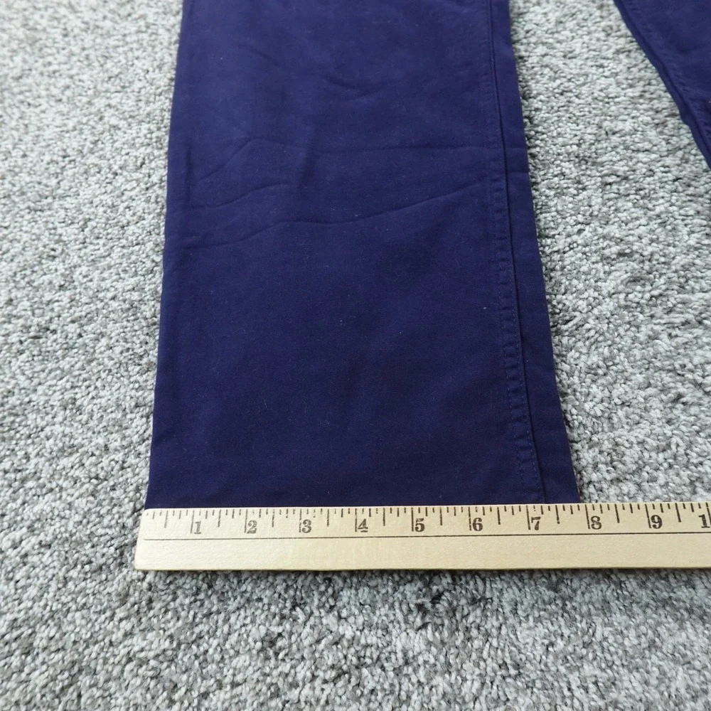 NEW Banana Republic Jeans Mens 38X30 Blue Five Pocket Pants Straight Stretch